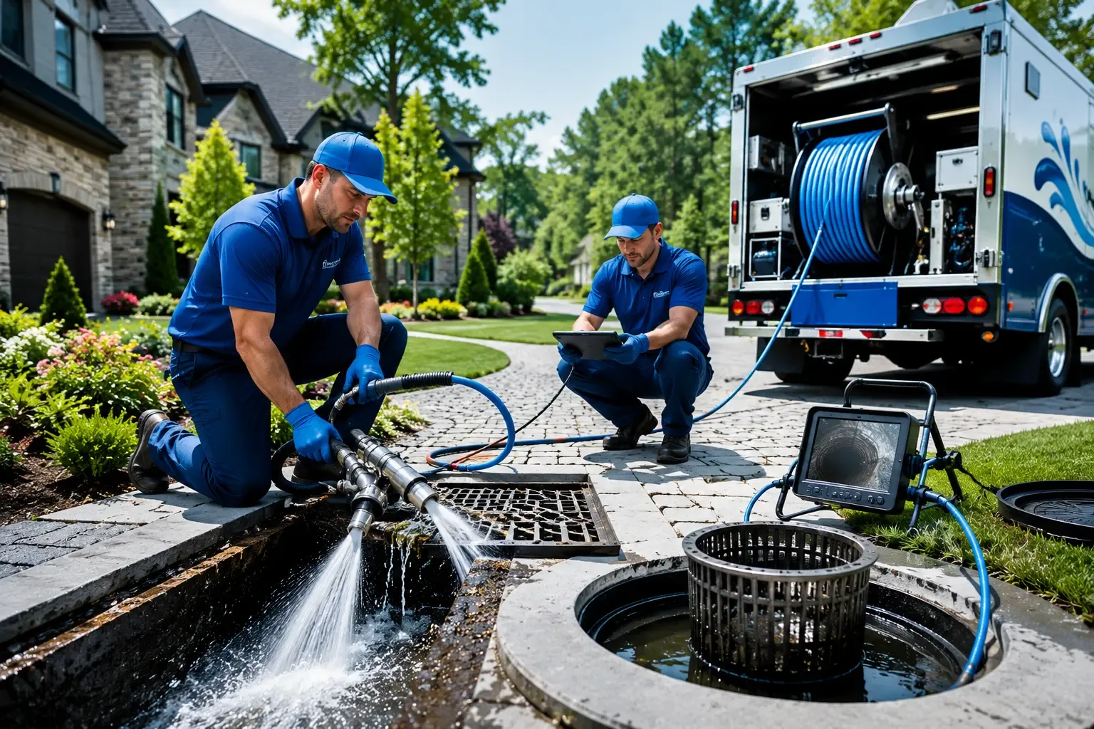Local outdoor drain cleaning professionals in Peterborough, NH